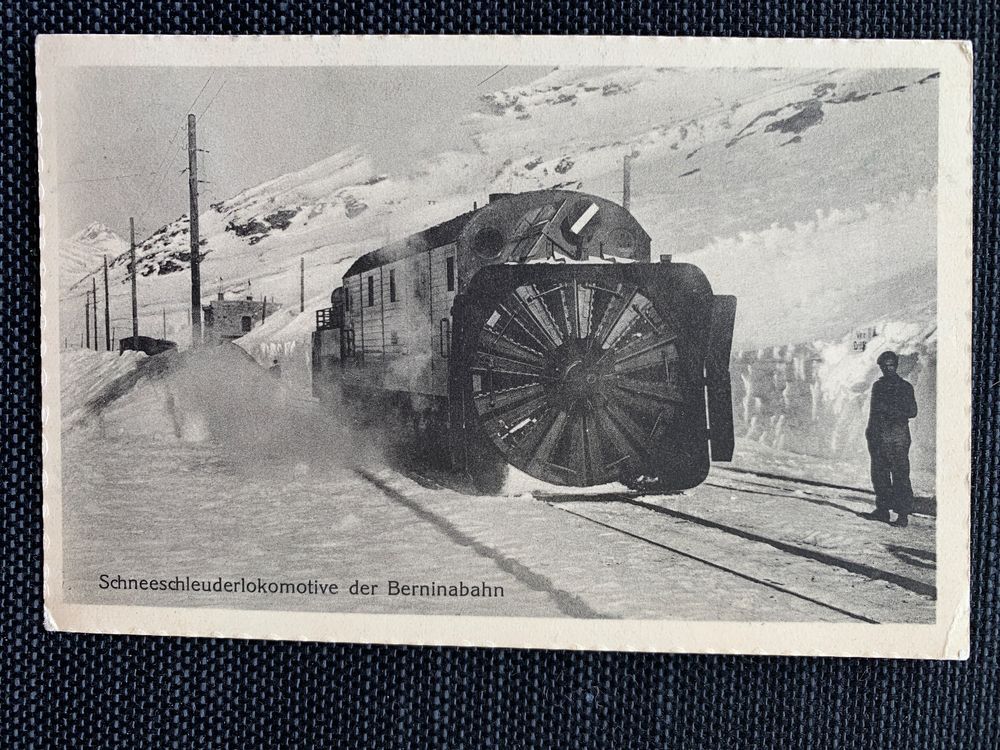 Ansichtskarte Schweiz Berninabahn GR Kaufen Auf Ricardo