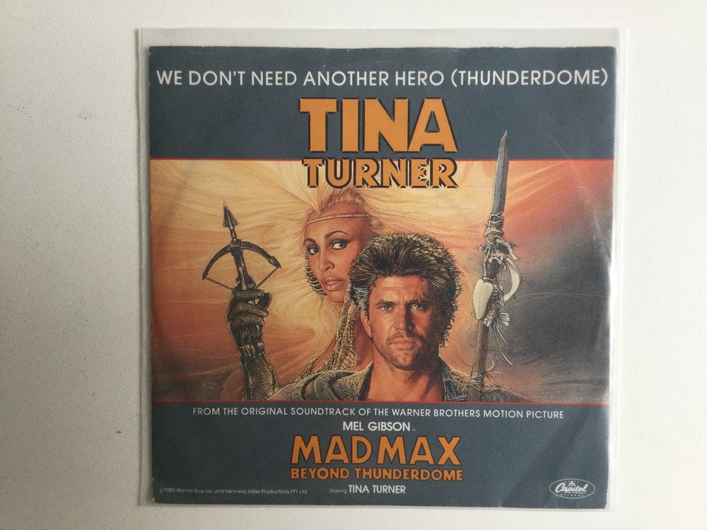 Tina Turner Single We Dont Need Another Hero Mad Max Ost Kaufen