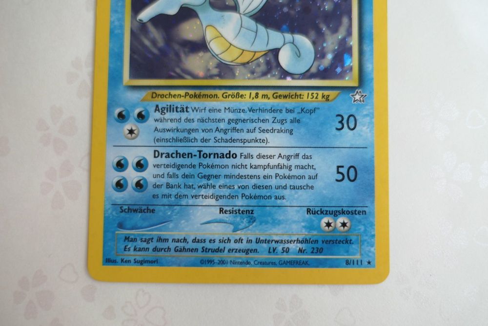 Seedraking Pokemon Karte HOLO Kaufen Auf Ricardo