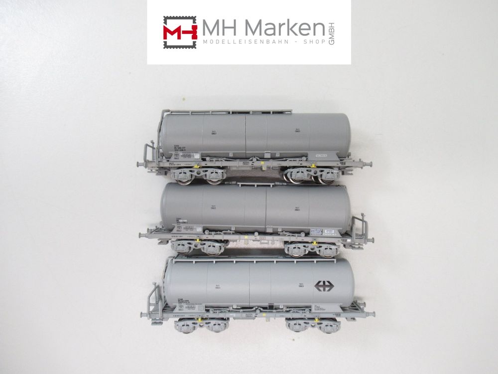 Hobbytrain H23480 3er Set Silowagen Uacs SBB Cargo DC Spur N Kaufen