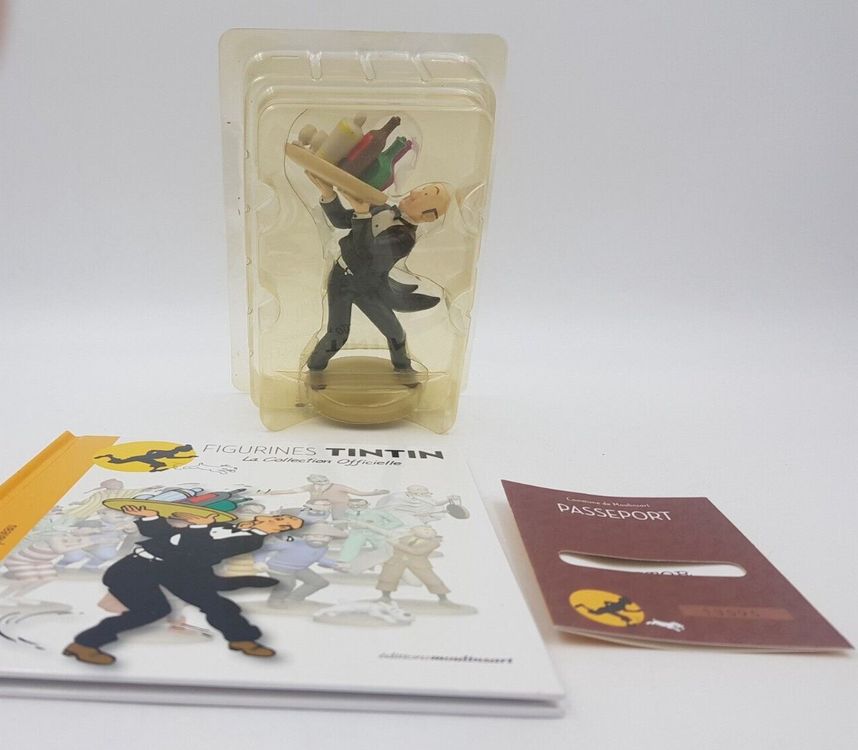 Hergé Figurine Tintin 18 Nestor au plateau Kaufen auf Ricardo