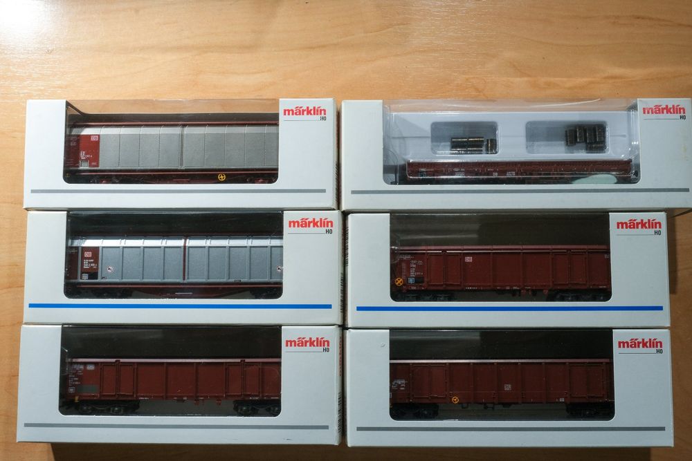 Märklin Lot 0403 02 6 wagons marchandises Kaufen auf Ricardo