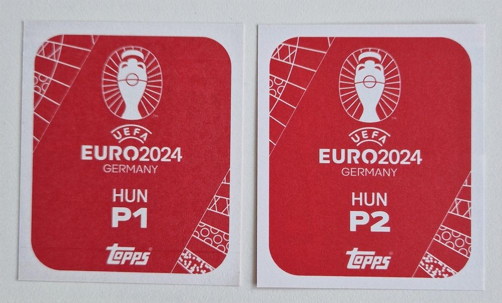 Topps UEFA Euro 2024 Sammelbilder HUN P1 HUN P2 Kaufen Auf Ricardo