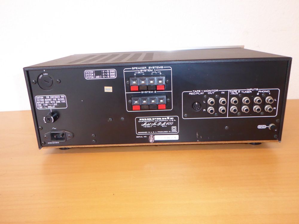 Marantz PM 400 Vintage Stereo Amplifier Kaufen Auf Ricardo