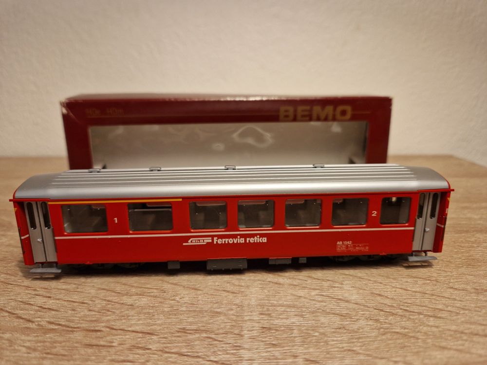 Bemo Personenwagen Rhb Ferrovia Retica H M Ovp Neu Kaufen