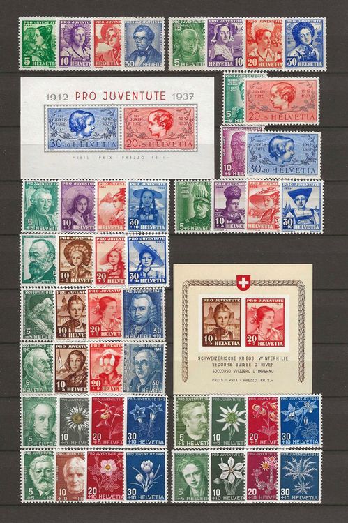 PJ Sammlung 1913 1963 KP 1300 Kaufen Auf Ricardo