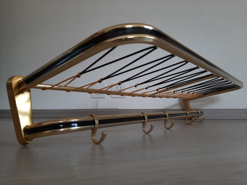 Er Er Jahre Garderobe Hutablage String Mid Century Kaufen Auf Ricardo