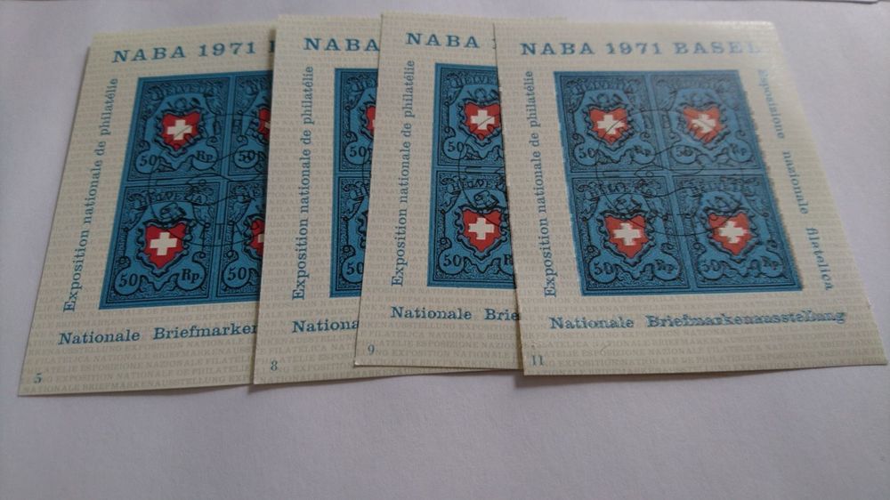 Briefmarken NABA 1971 Basel ET Kaufen Auf Ricardo