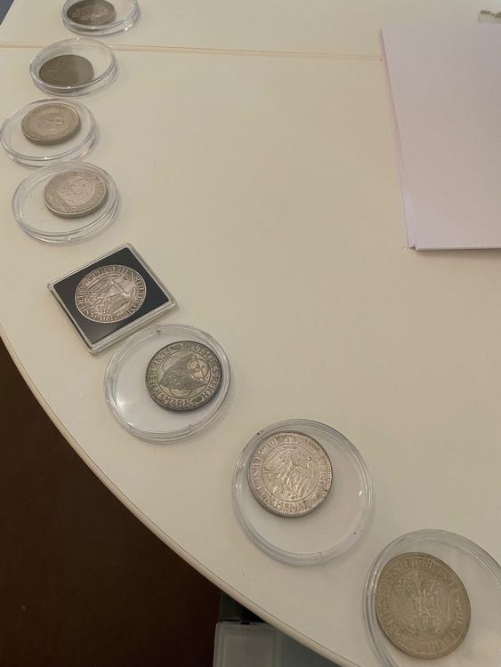 Silber Münzen Sammlung Reichsmark 1876 1939 Kaufen auf Ricardo