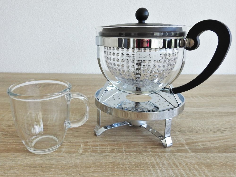 Bodum Teekanne Chambord 1 3 l Stövchen 1 Teetasse Kaufen auf Ricardo