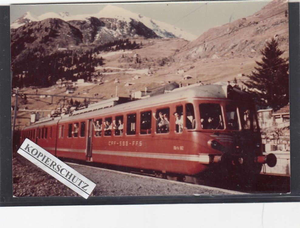 Gotthardbahn Airolo Private Photo Ak Gr Sse Kaufen Auf Ricardo