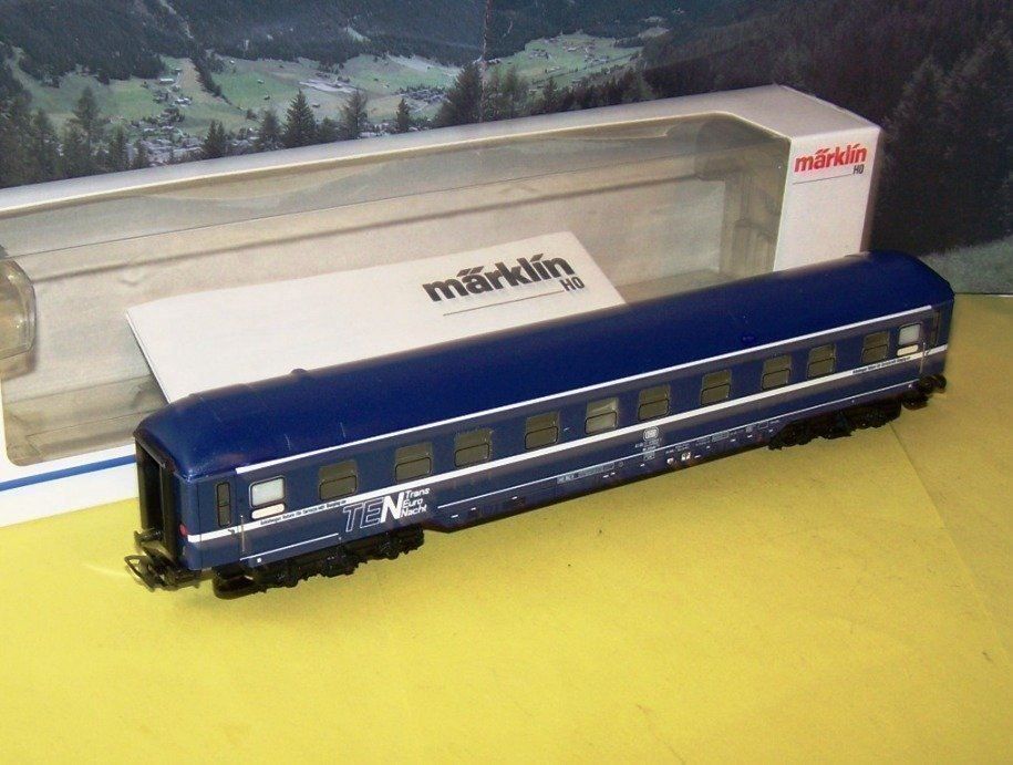 Märklin H0 4130 Schlafwagen TEN Blech Kaufen auf Ricardo