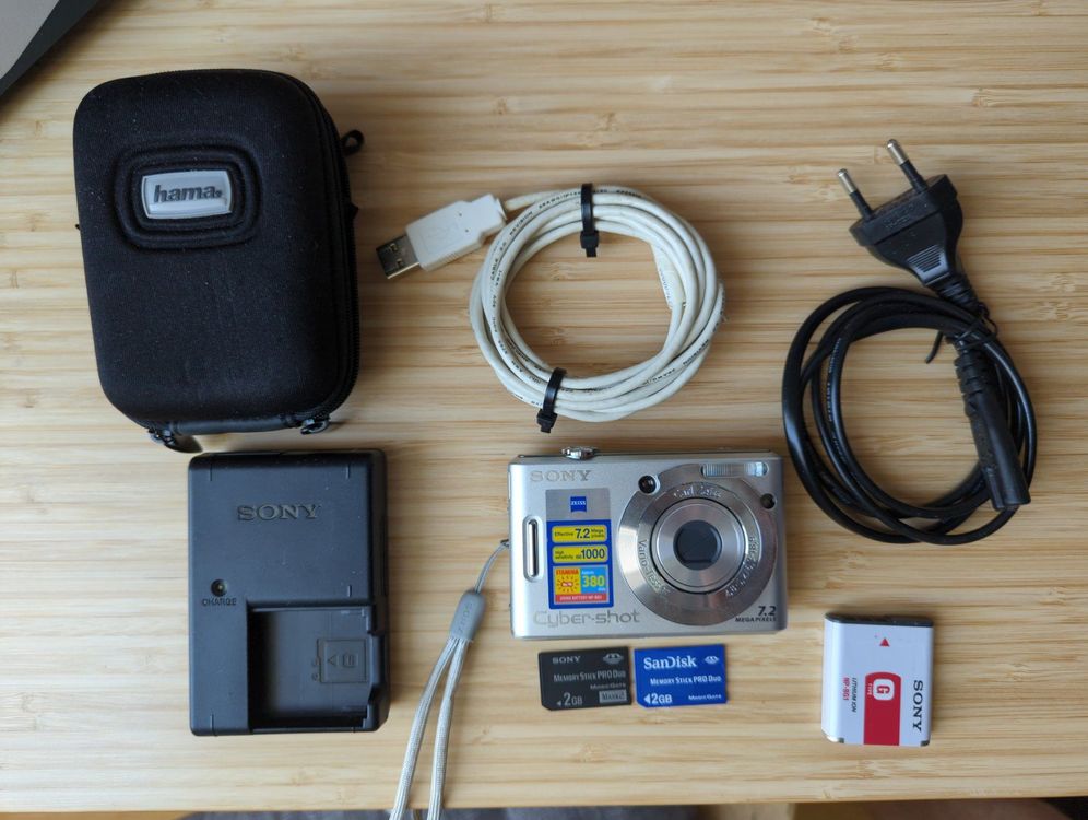 Sony Cybershot Dsc W Mit Zubeh R Kaufen Auf Ricardo