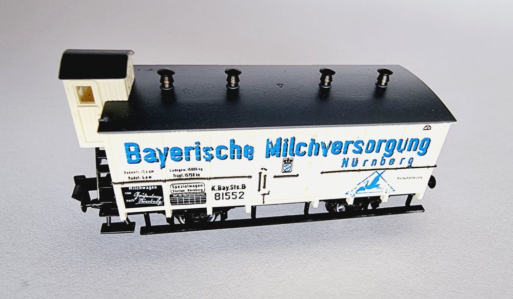 Minitrix 13416 K Bay Sts B Wärmeschutzwagen Milchwagen Kaufen auf