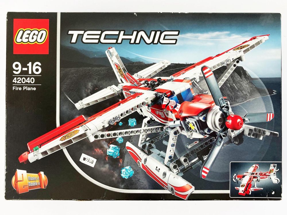 Lego Technic 42040 Fire Plane Löschflugzeug Flugzeug OVP Kaufen auf