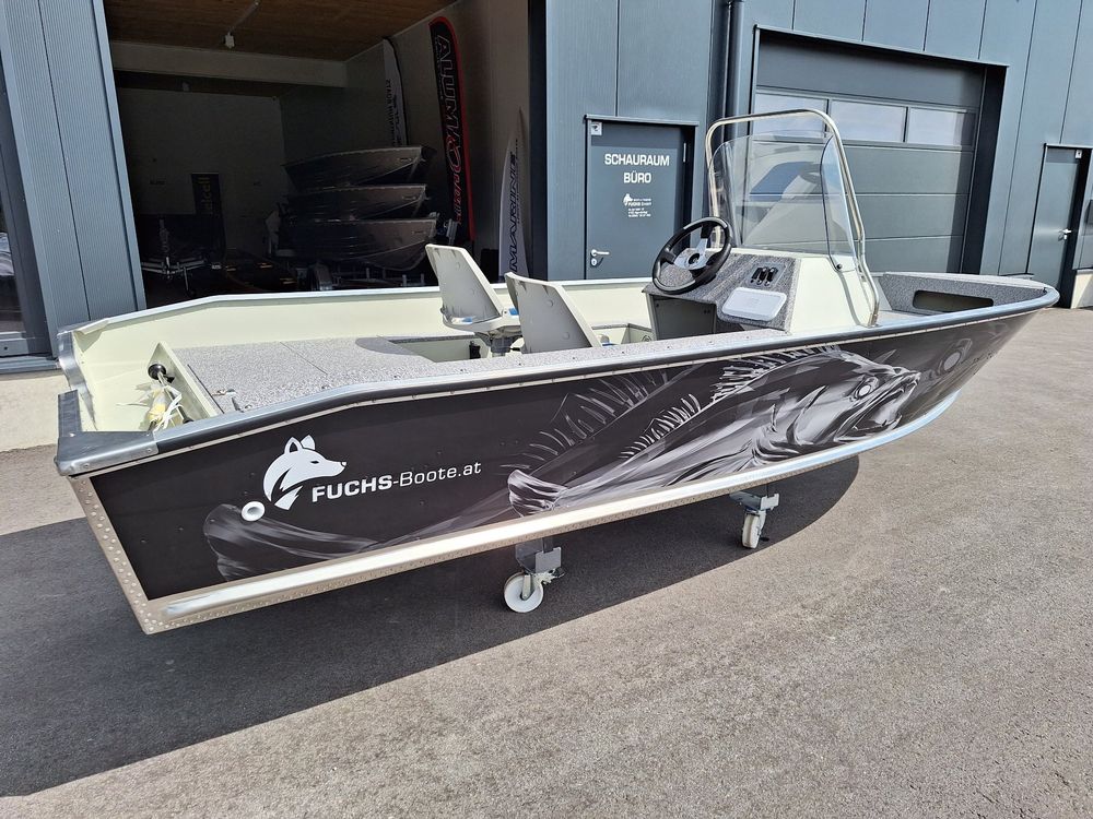 NEU LAGERND 500 Fish SC DLX Aluboot Angelboot Fischerboot Kaufen Auf