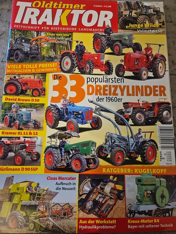 Oldtimer Traktor David Brown H Rlimann D S Unimog Xx Kaufen