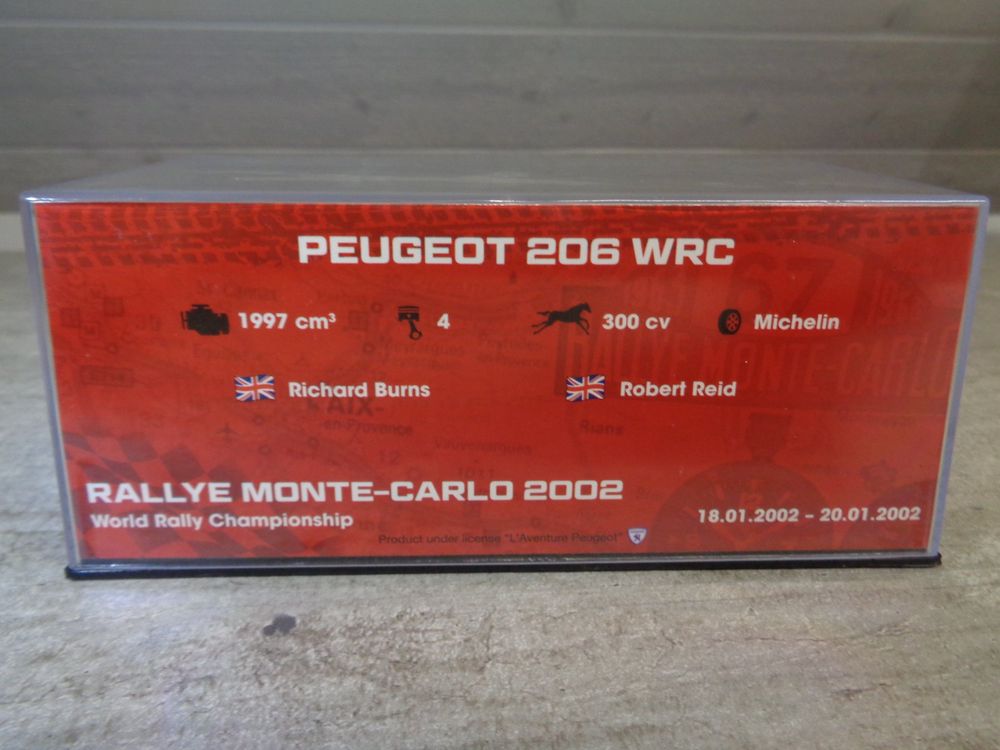 Altaya Peugeot Wrc Rallye Monte Carlo R Burns Kaufen