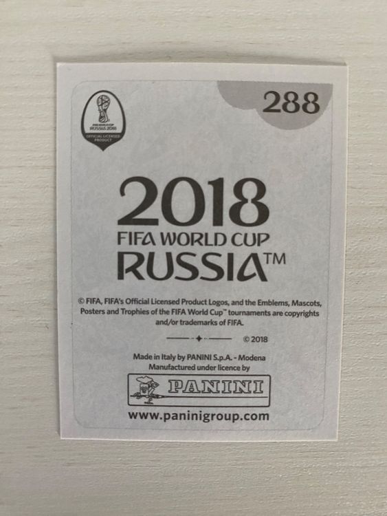 Lionel Messi Panini Sticker 2018 WM Russia Deutsche Version Kaufen