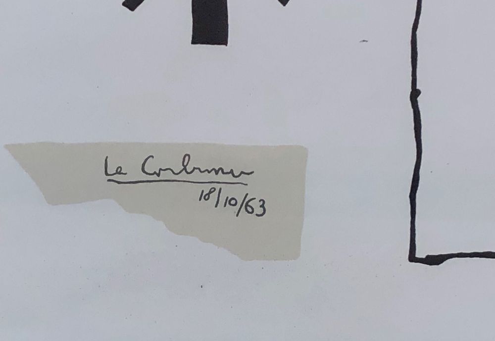 Le Corbusier Grosse Orig Lithographie Kaufen Auf Ricardo