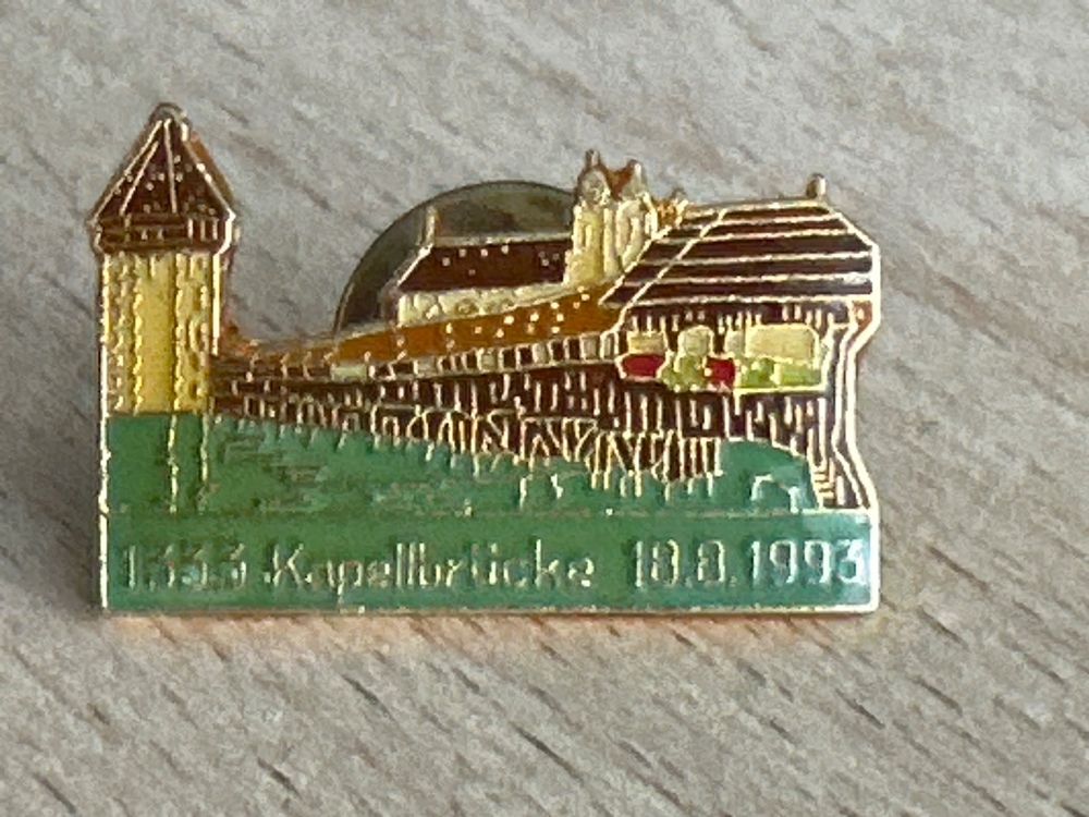 Pin Kapellbrücke Luzern Kaufen auf Ricardo