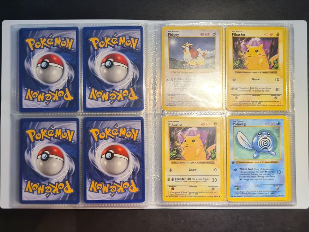 Pok Mon Shadowless Base Set Komplett In Top Zustand Kaufen Auf Ricardo