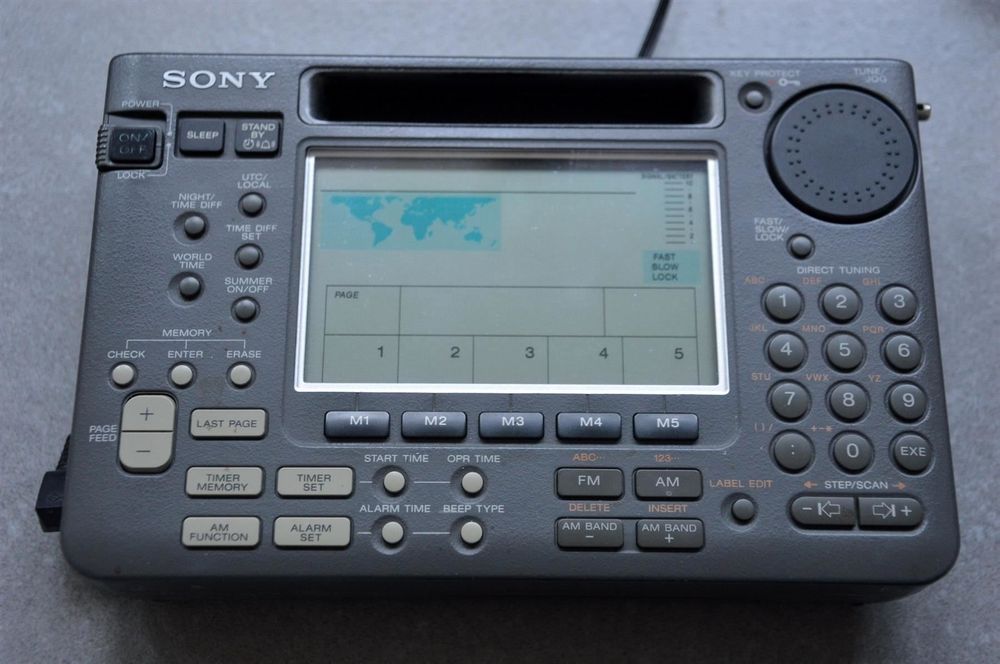 Radio Mondiale Multibande Sony Icf Sw Kaufen Auf Ricardo