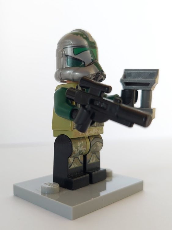 Lego Star Wars Minifigur Clone Trooper Commander Gree Kaufen Auf Ricardo