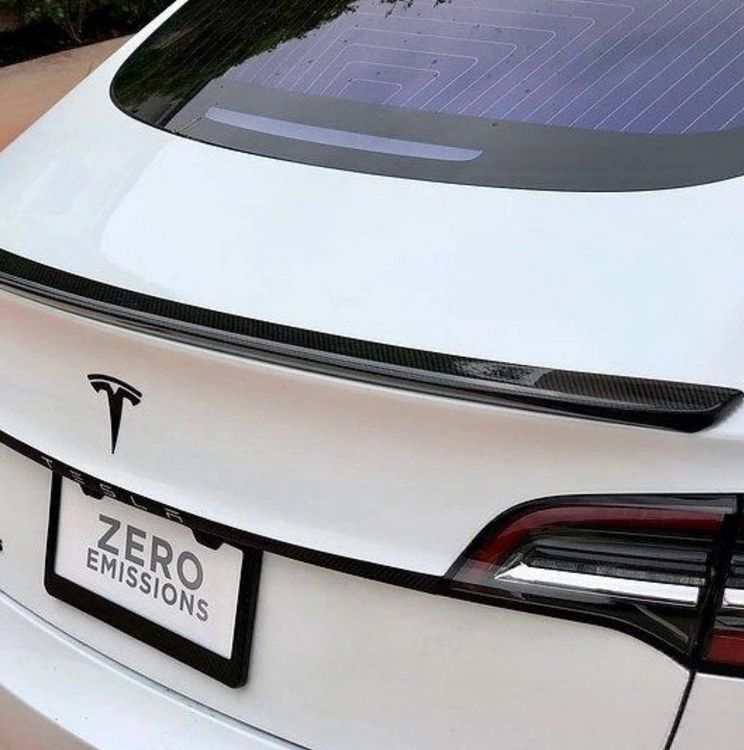 Carbon Heckspoiler Zu Tesla Model Kaufen Auf Ricardo