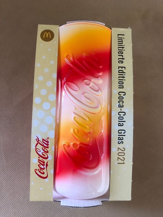 Limited Edition Coca Cola Glas Mcdonalds Kaufen Auf Ricardo