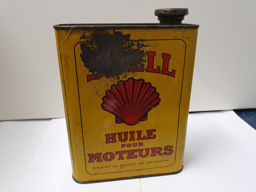 Oeldose Shell Bidon Huile Oelkanne Oil Can Vintage Er Er Kaufen