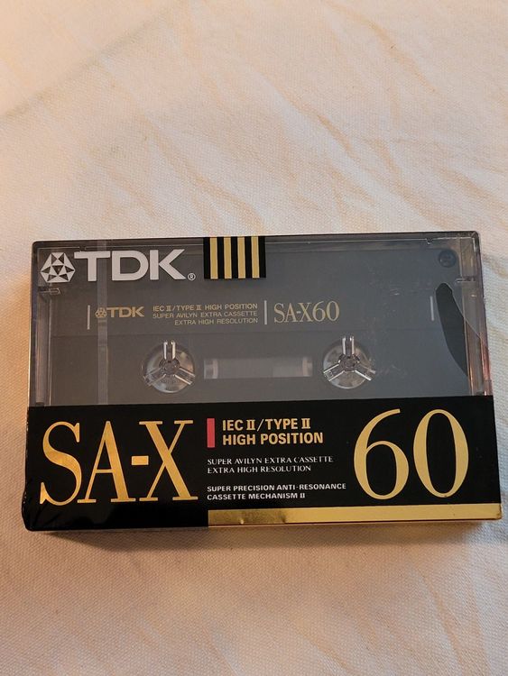 CASSETTE VIERGE TDK SA X IEC II TYPE II HIGH POSITION 552 Kaufen