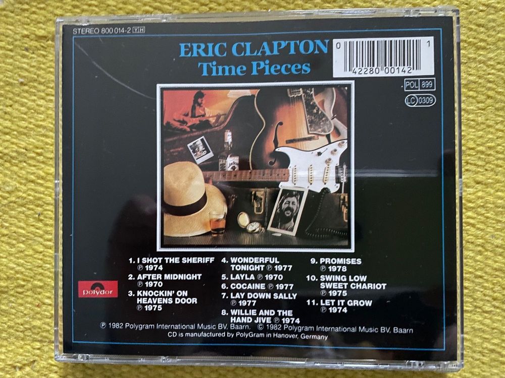 Eric Clapton The Best Of Time Pieces Kaufen Auf Ricardo