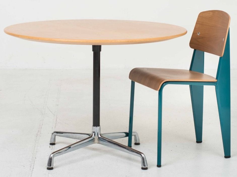 Vitra Contract Table Von Charles Ray Eames In Eiche Kaufen Auf Ricardo