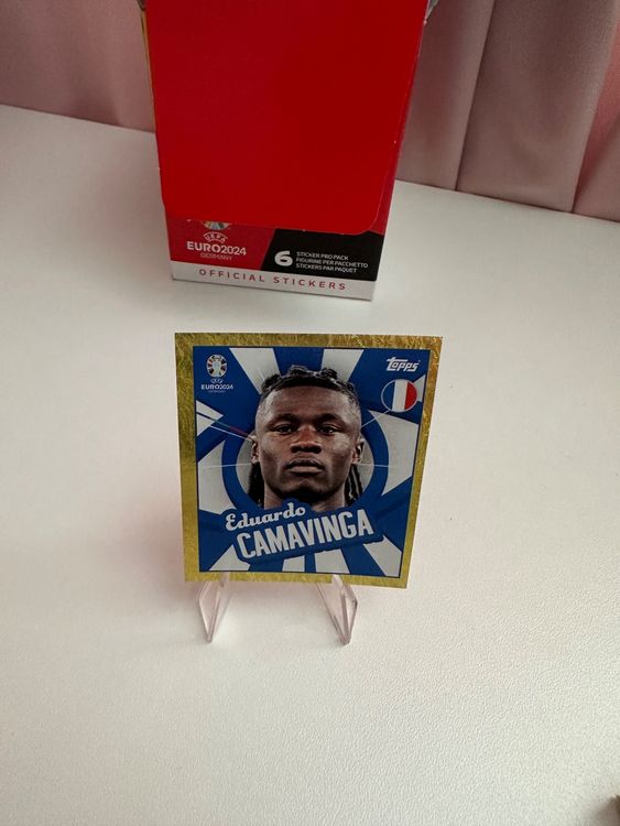 Topps Euro Fra Ptw Gold Eduardo Camavinga Kaufen Auf Ricardo