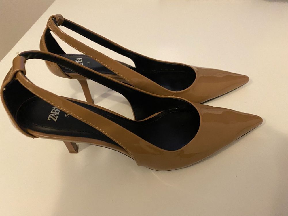 Escarpins Vernis Nude Zara 38 Kaufen Auf Ricardo