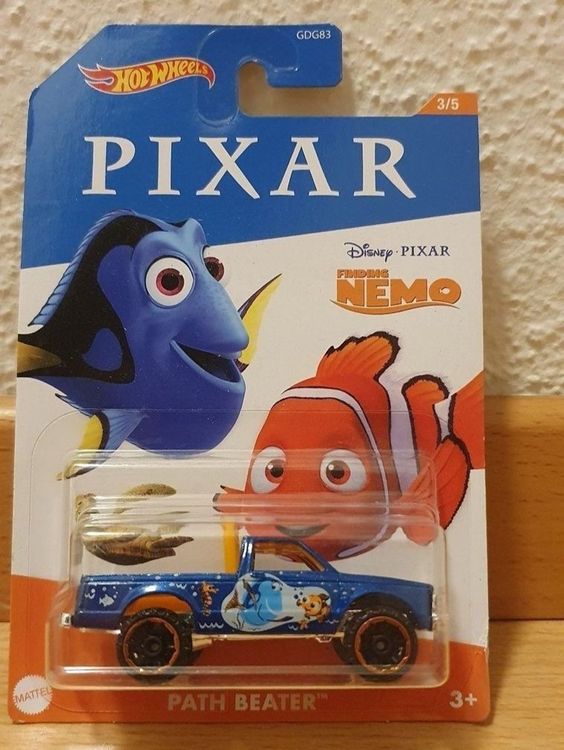 Hot Wheels Path Beater Finding Nemo PIXAR Neu Und Originalverpackt