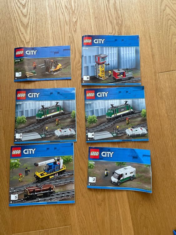 LEGO City Güterzug 60198 komplett mit Anleitung Kaufen auf Ricardo