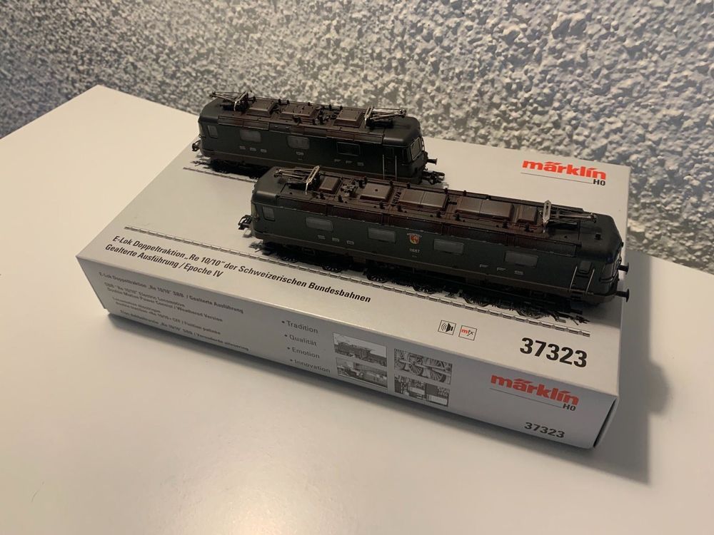 Märklin 37323 Re 10 10 gealterte Version Kaufen auf Ricardo