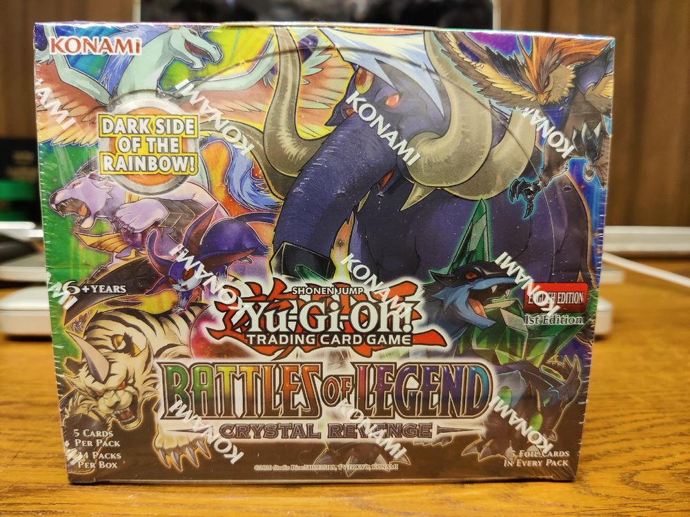 Yu Gi Oh Battles Of Legend Crystal Revenge 1st Ed English Acheter