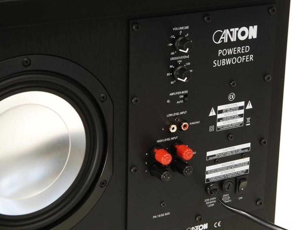 Canton Asf Sc Subwoofer Schwarz Kaufen Auf Ricardo