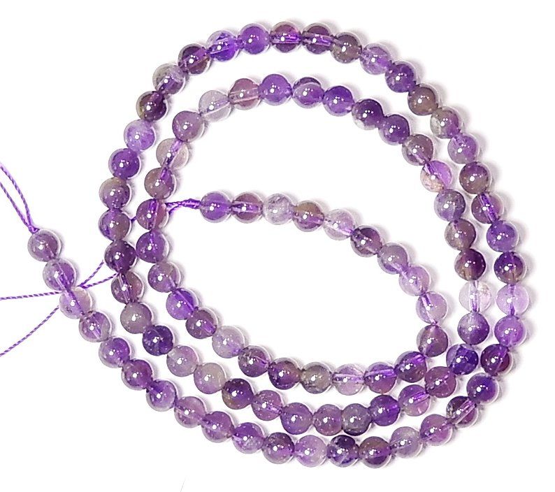 Strang Echte Nat Rliche Amethyst Perlen Mm Kaufen Auf Ricardo