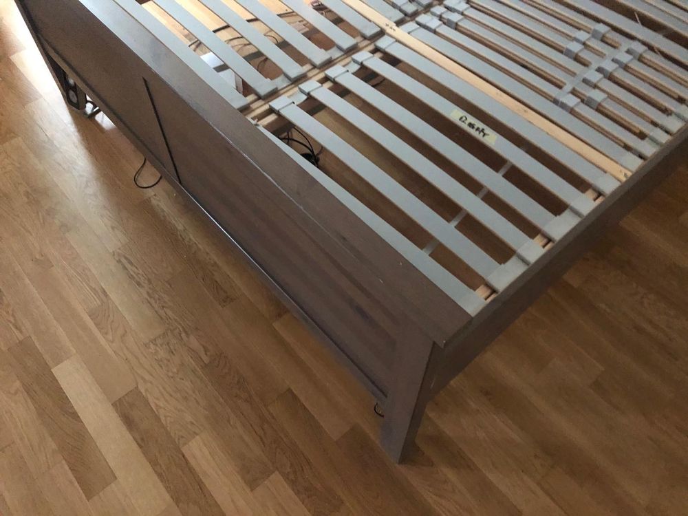 Ikea Hemnes Bett X Cm Inkl Nachttischen Lattenroste Kaufen Auf