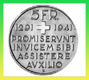 Gedenkmünze Sonder Fünfliber 1941 Bundesfeier 15 Kaufen auf Ricardo