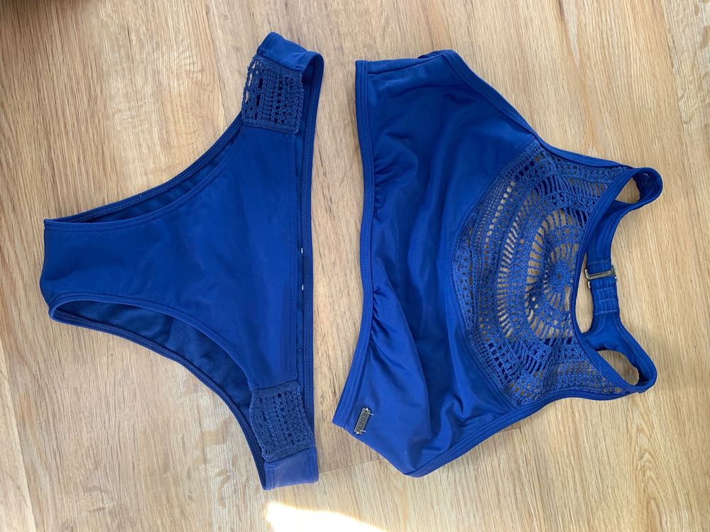 Bikini im Boho Stil blau von Roxy Grösse S Kaufen auf Ricardo