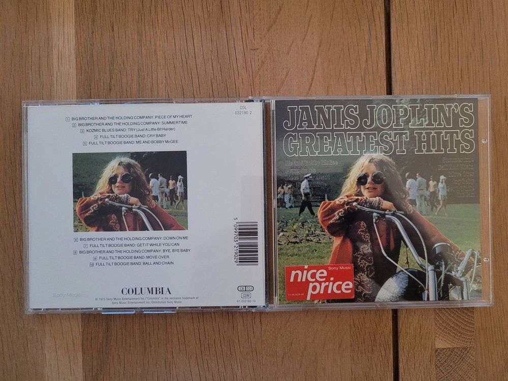 CD Janis Joplin Greatest Hits 1999 Kaufen Auf Ricardo