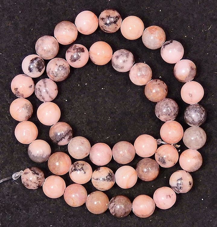 Strang Echte Rosa Zebra Jasper Perlen Mm Kaufen Auf Ricardo