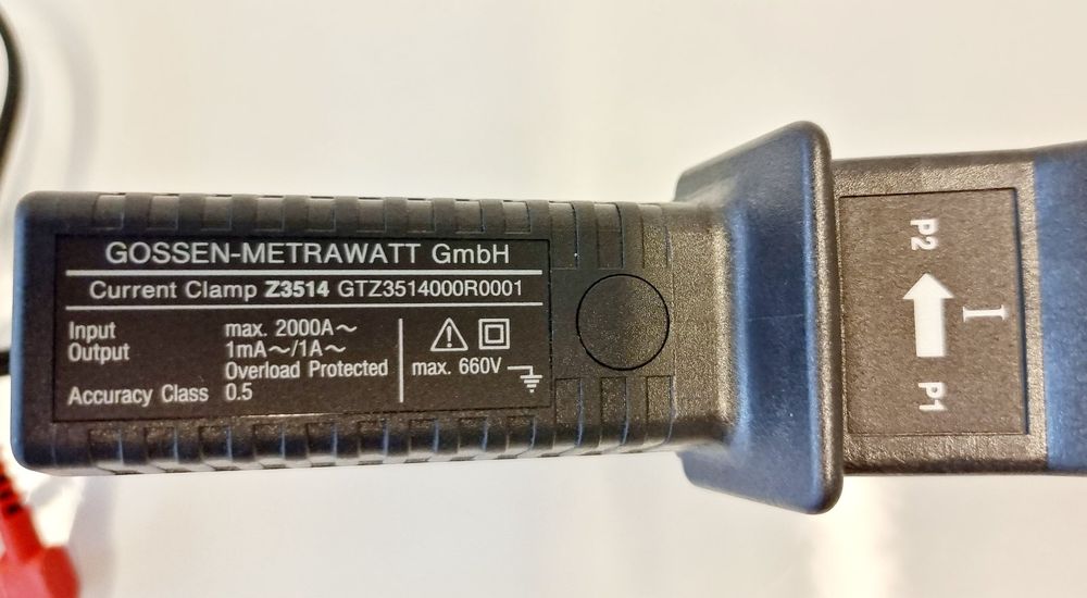 NEU Gossen Metrawatt Z3514 Stromzangen Adapter 1 3 6 KA Kaufen