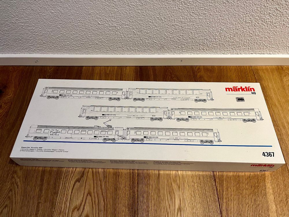 Sbb Personenwagen Set Eurocity M Rklin Kaufen Auf Ricardo