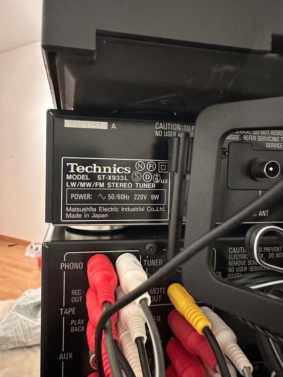 Stereoanlage Technics Teile Mit Box Und Boxst Nder Kaufen Auf Ricardo